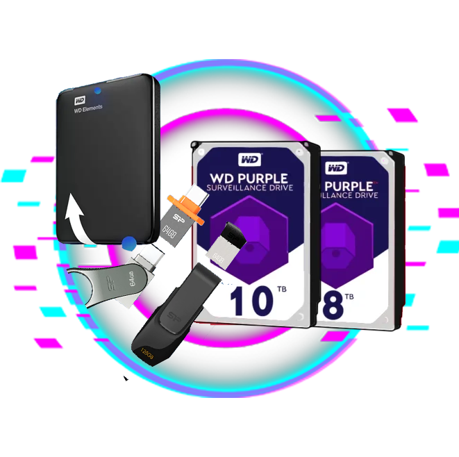 انواع حافظه و هارد